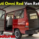 Maruti Omni Red Van Returns – Nostalgia with 30KM/L Mileage!
